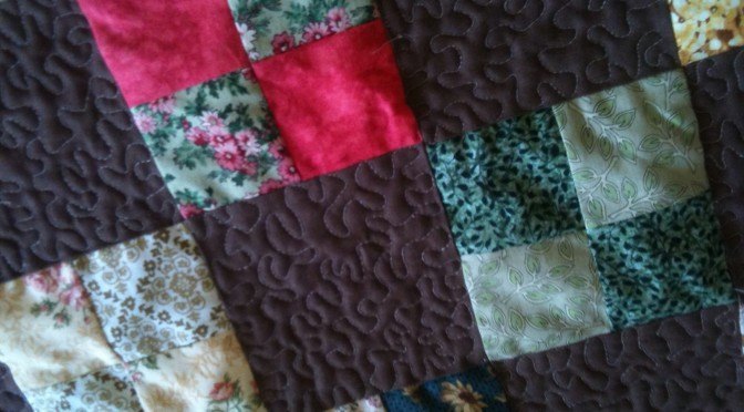 Chocolate Box Four Patch Quilt