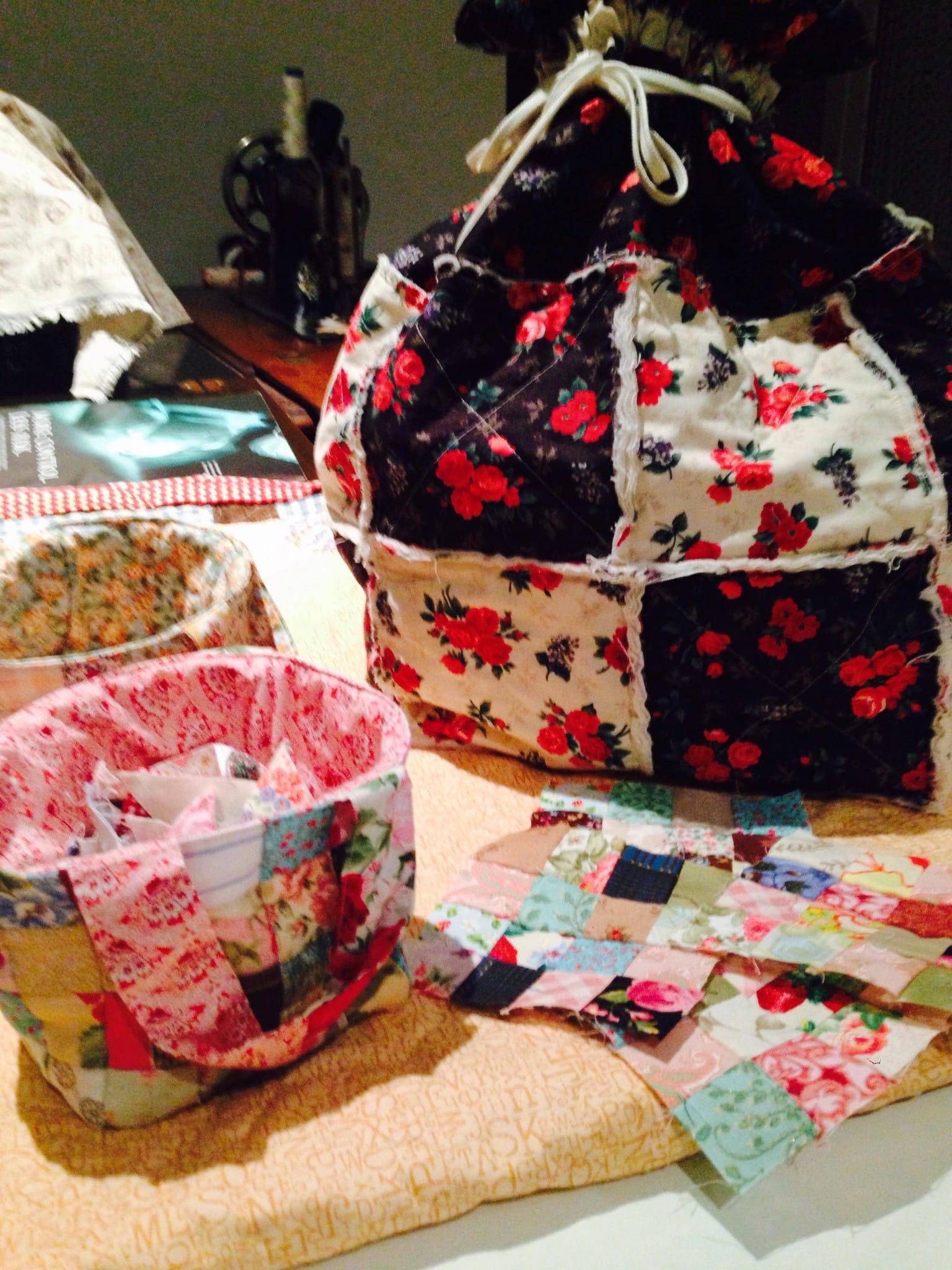 Terrific Textile Tote Rag Bag