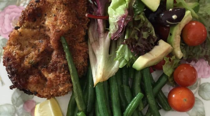 What’s Cooking?…Crumbed Pork Chops