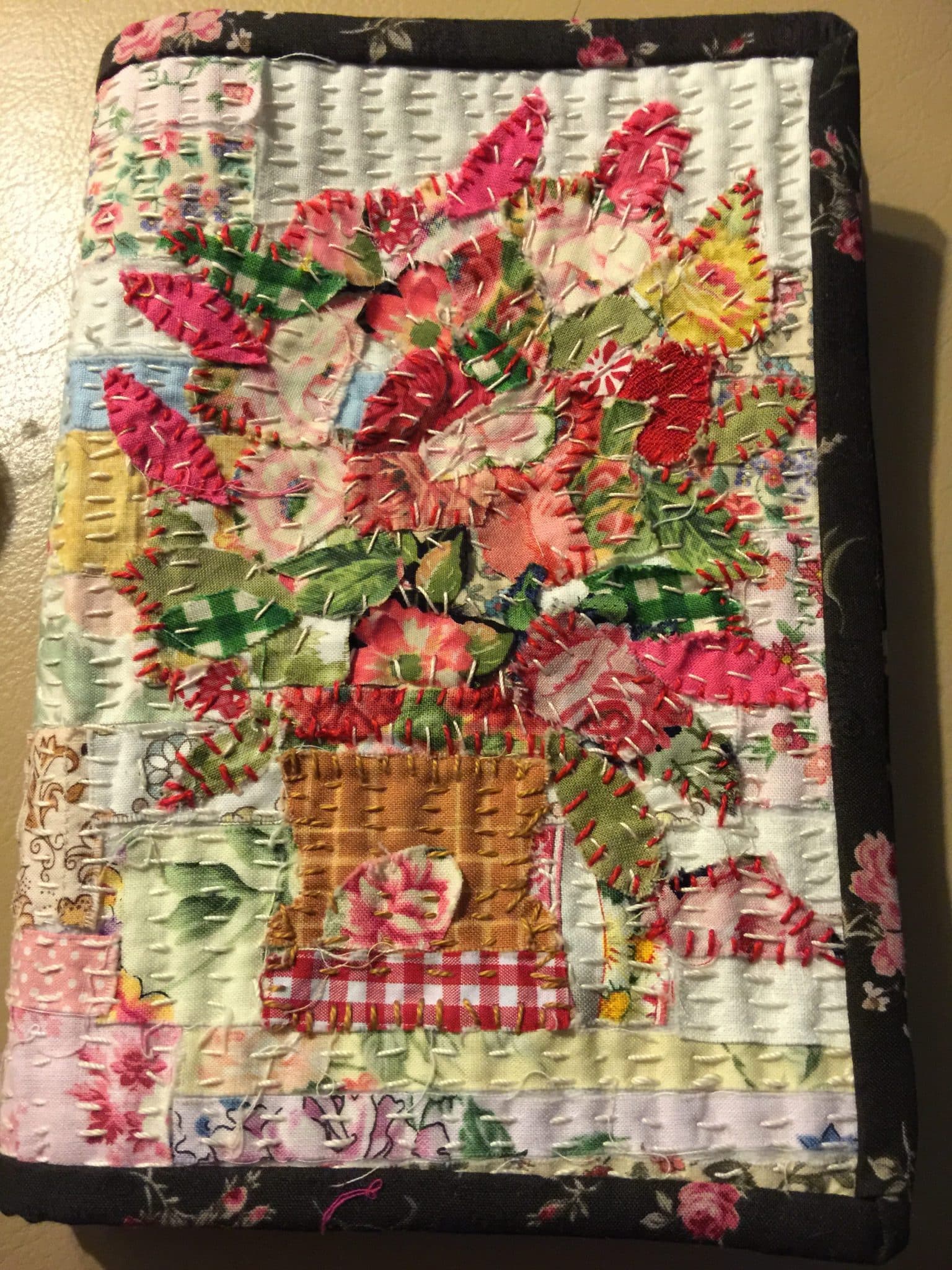 Roses in a Basket Needle Book