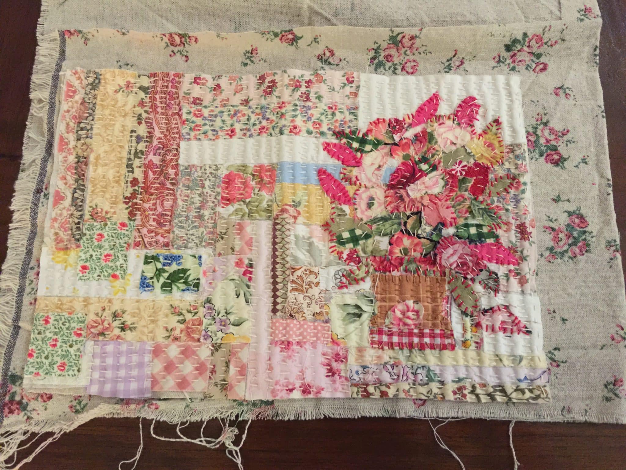 Roses in a Basket Needle Book