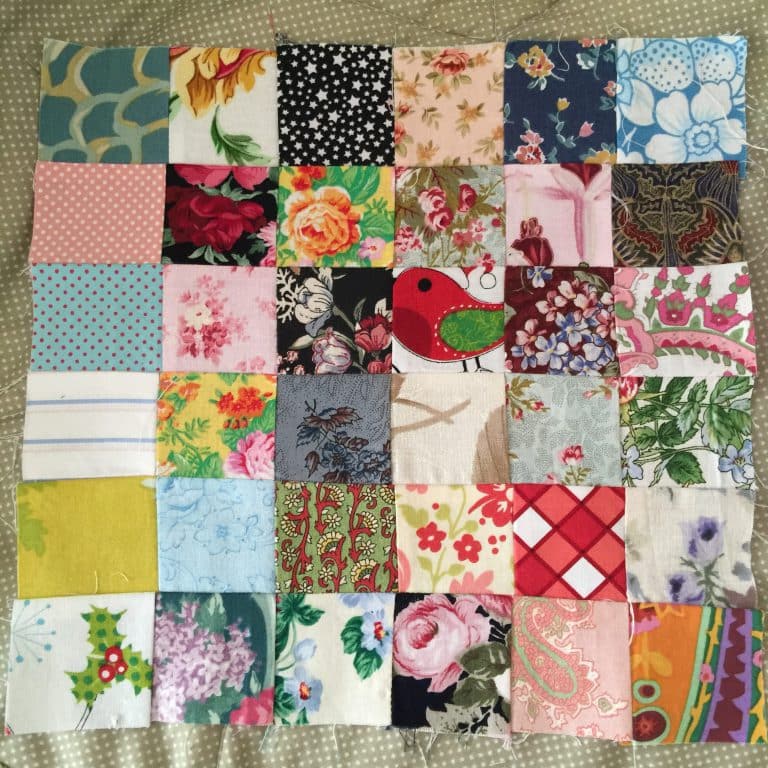 36 Patch Postage Stamp Blocks Tutorial