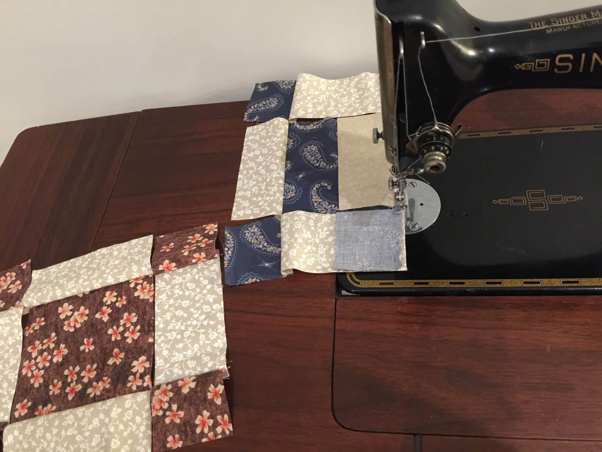 Uneven Nine Patch Block Tutorial