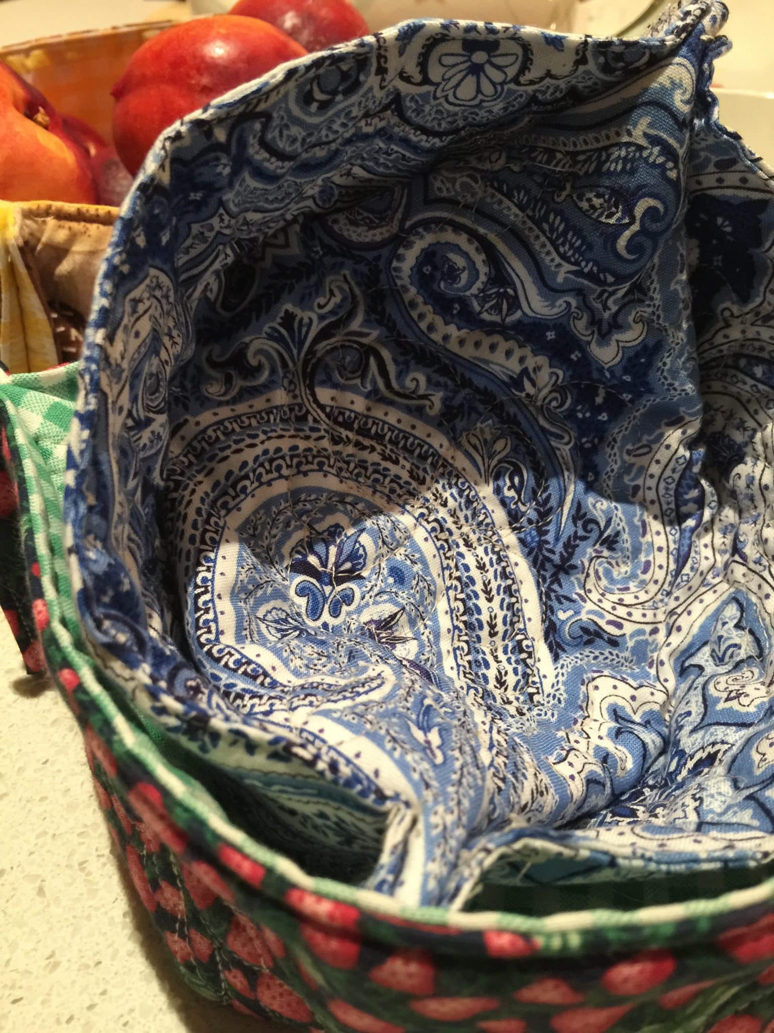 Happy Day Microwave Bowl Holder Pattern