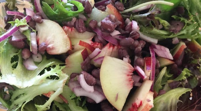 Adzuki and Nectarine Salad