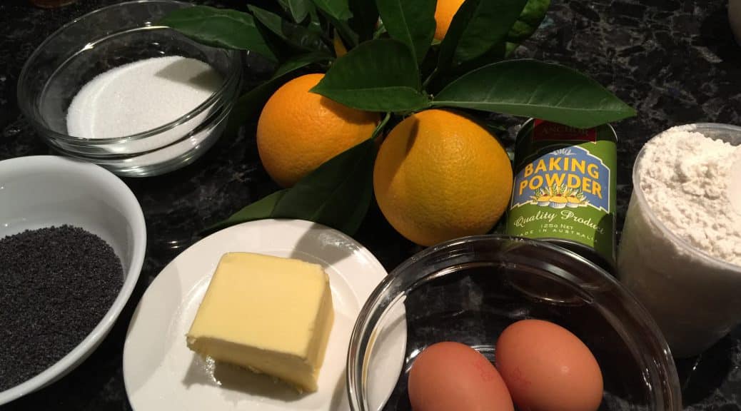 Orange Poppy Seed Cake