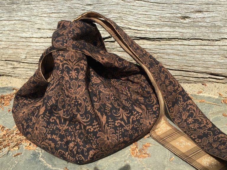 Japanese Knot Bag – A New Pattern | susies-scraps.com