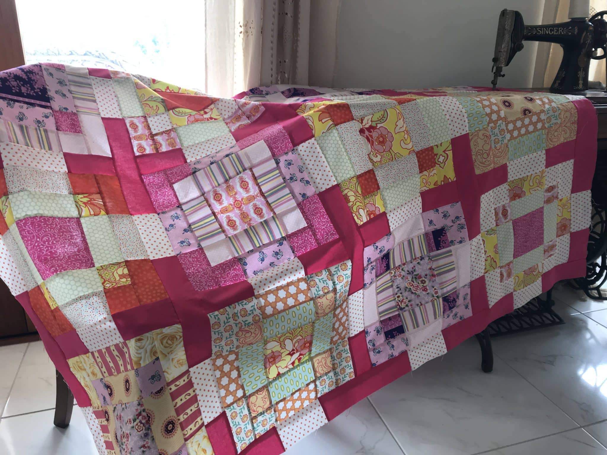 On The Tiles Quilt and Pattern