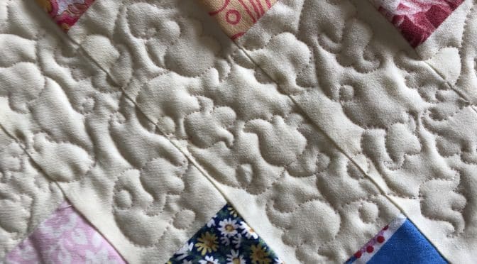 Free Motion Lily of the Valley Treadle Quilting Tutorial