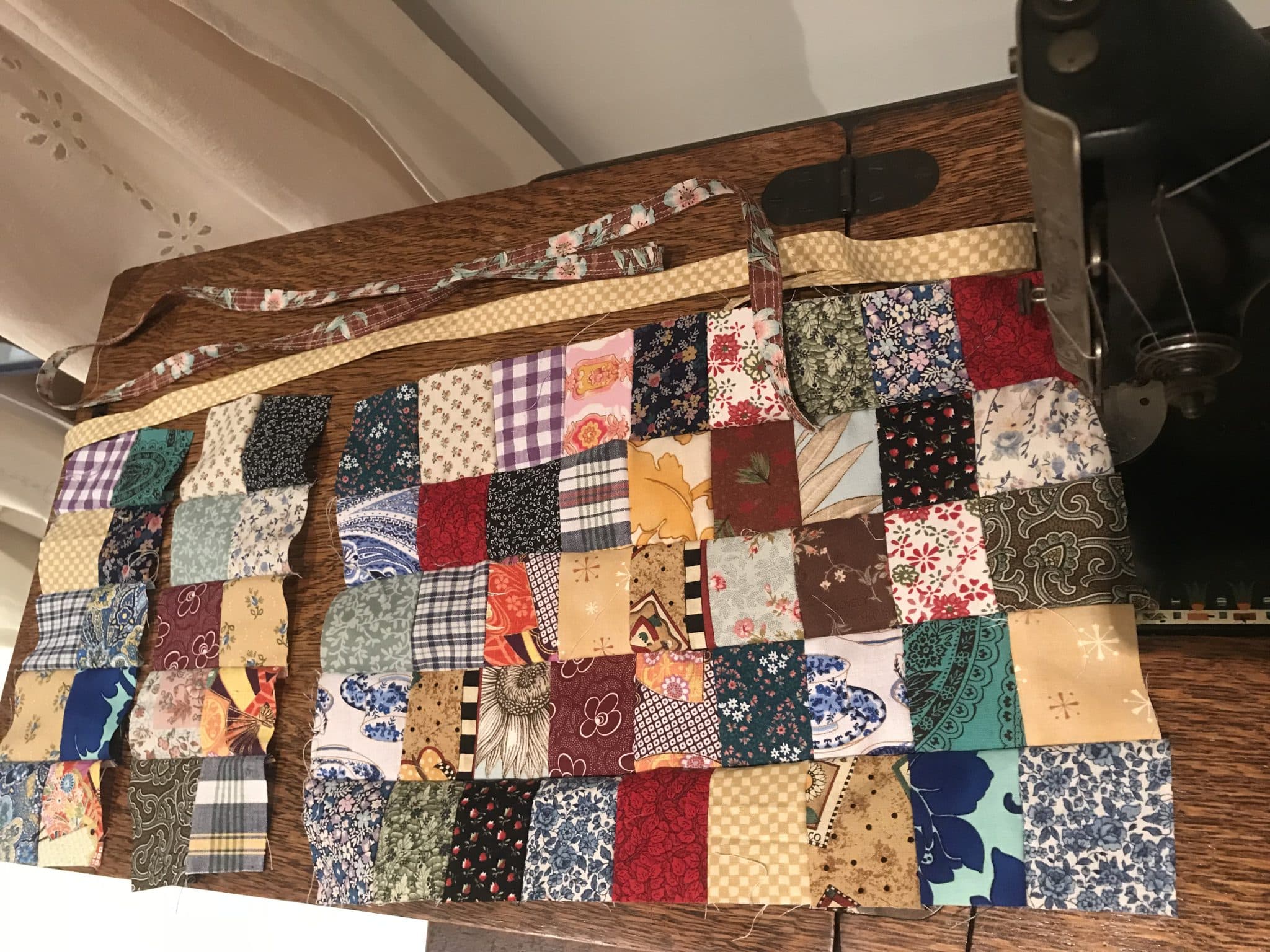 Quilted Scrap Fabric Book Cover Tutorial