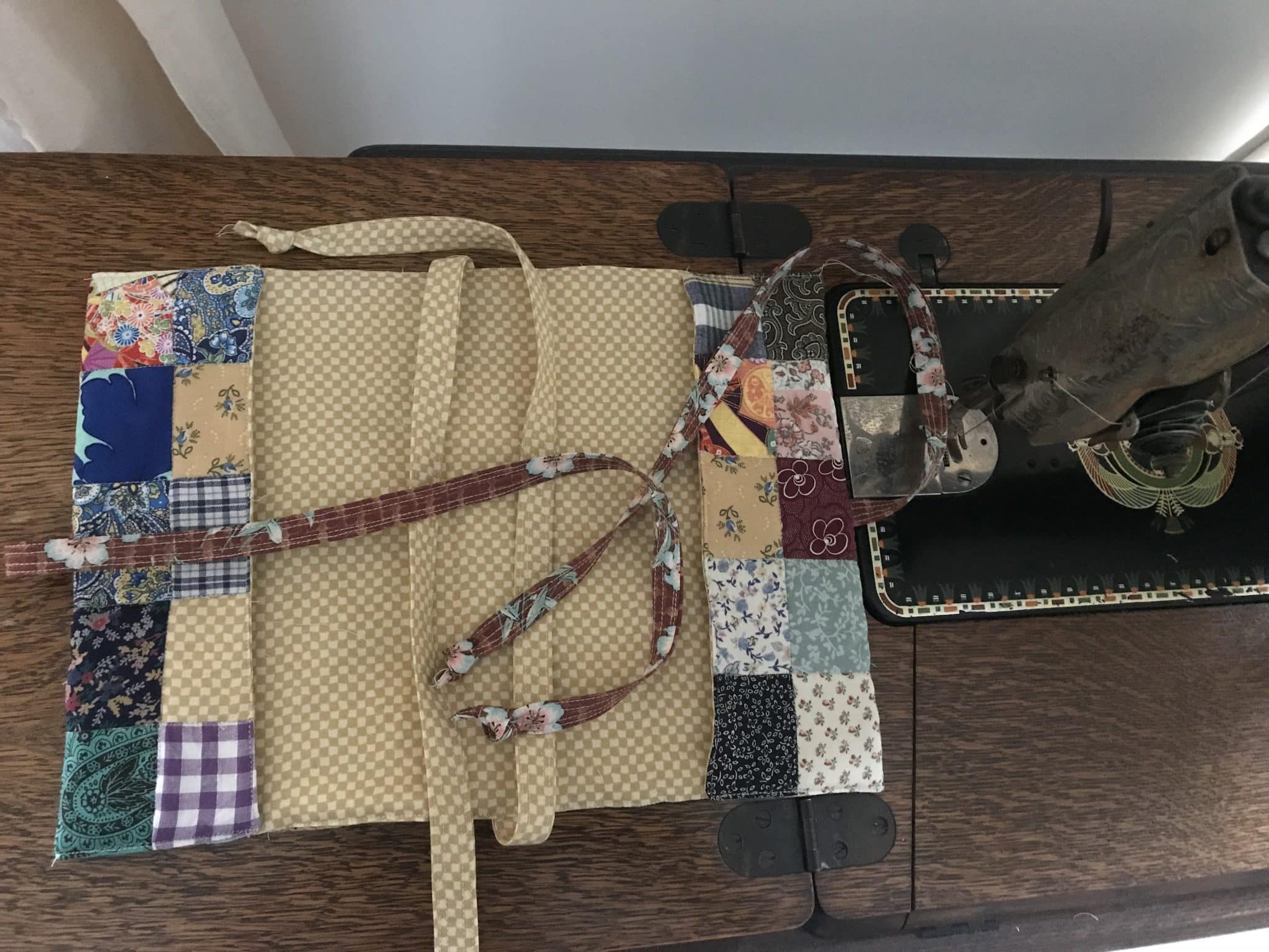 Quilted Scrap Fabric Book Cover Tutorial