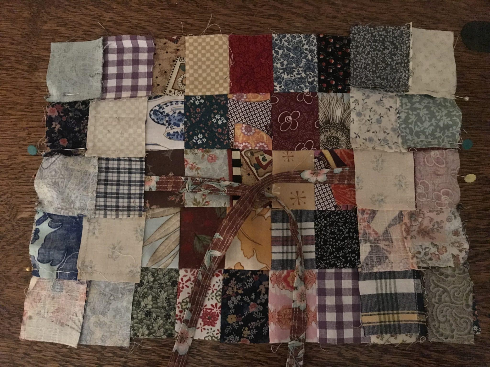 Quilted Scrap Fabric Book Cover Tutorial