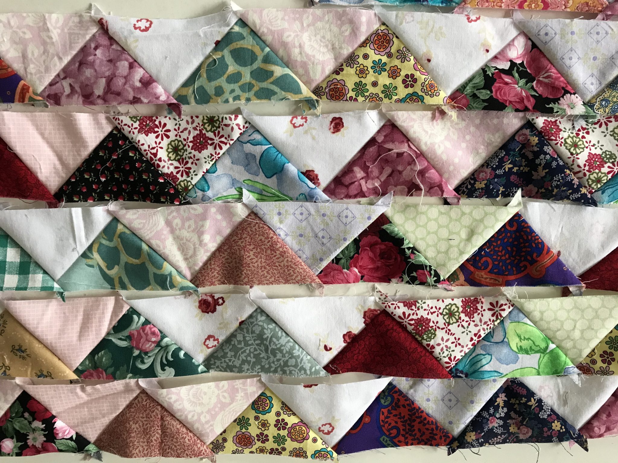 Flying Geese Antique Style Quilt Tutorial Made Easy