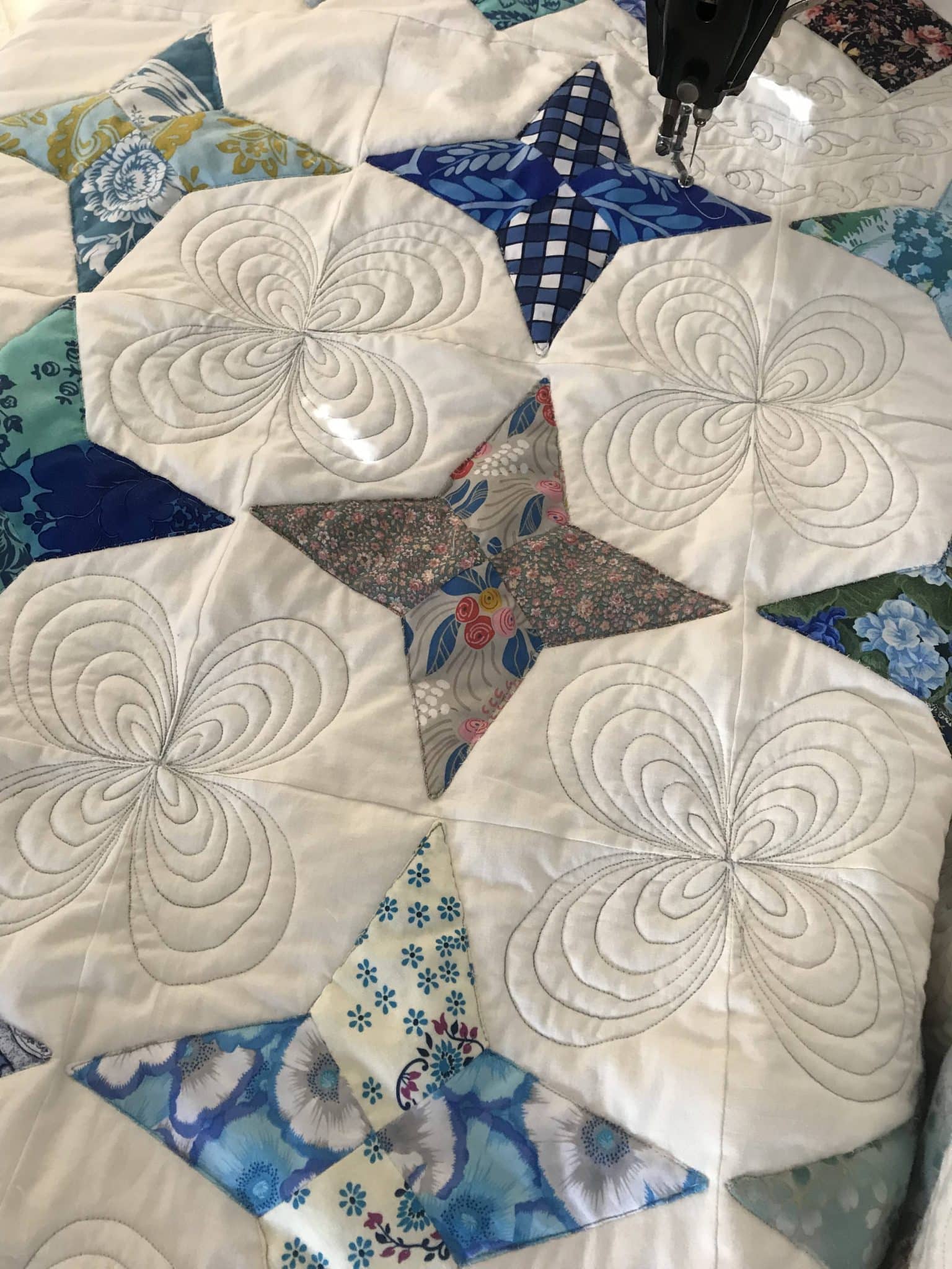 Cockle Quilting by Treadle Tutorial | susies-scraps.com