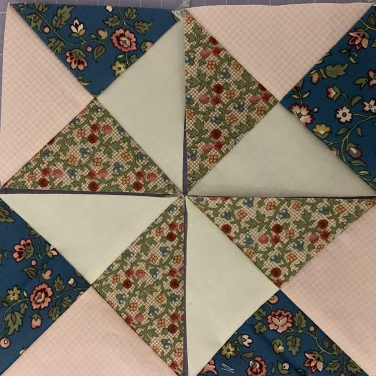 Scrappy Yankee Puzzle Block Made Easy | susies-scraps.com