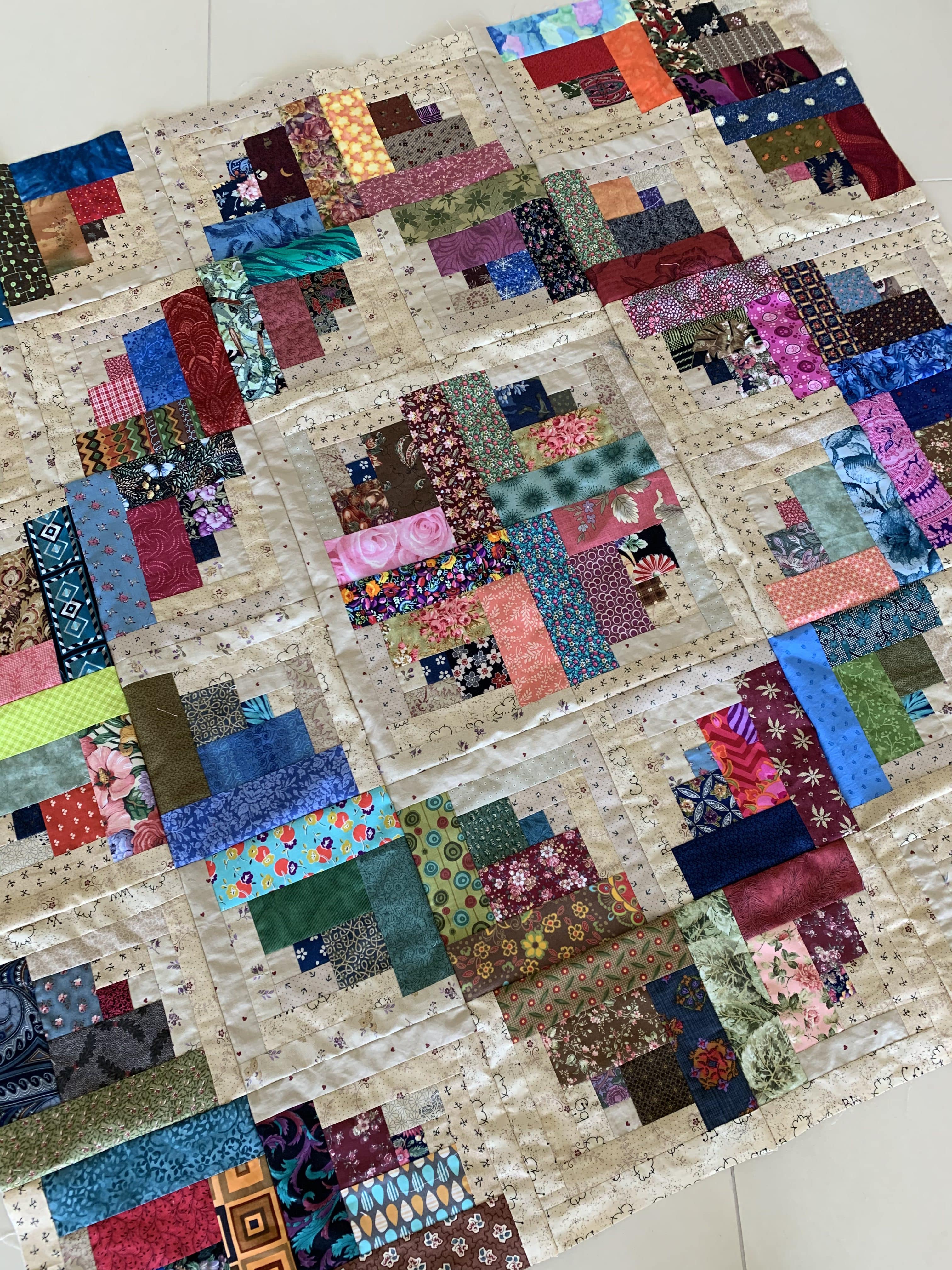 log cabin quilt layouts