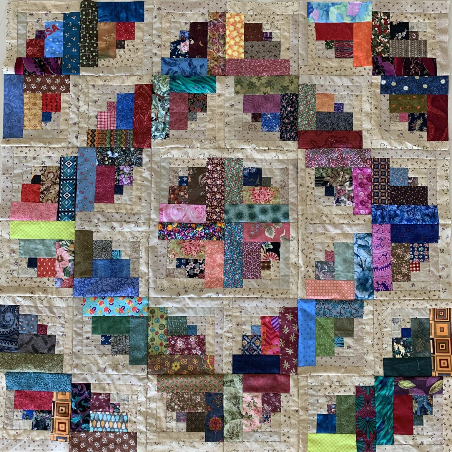 Lessons in Log Cabin Blocks