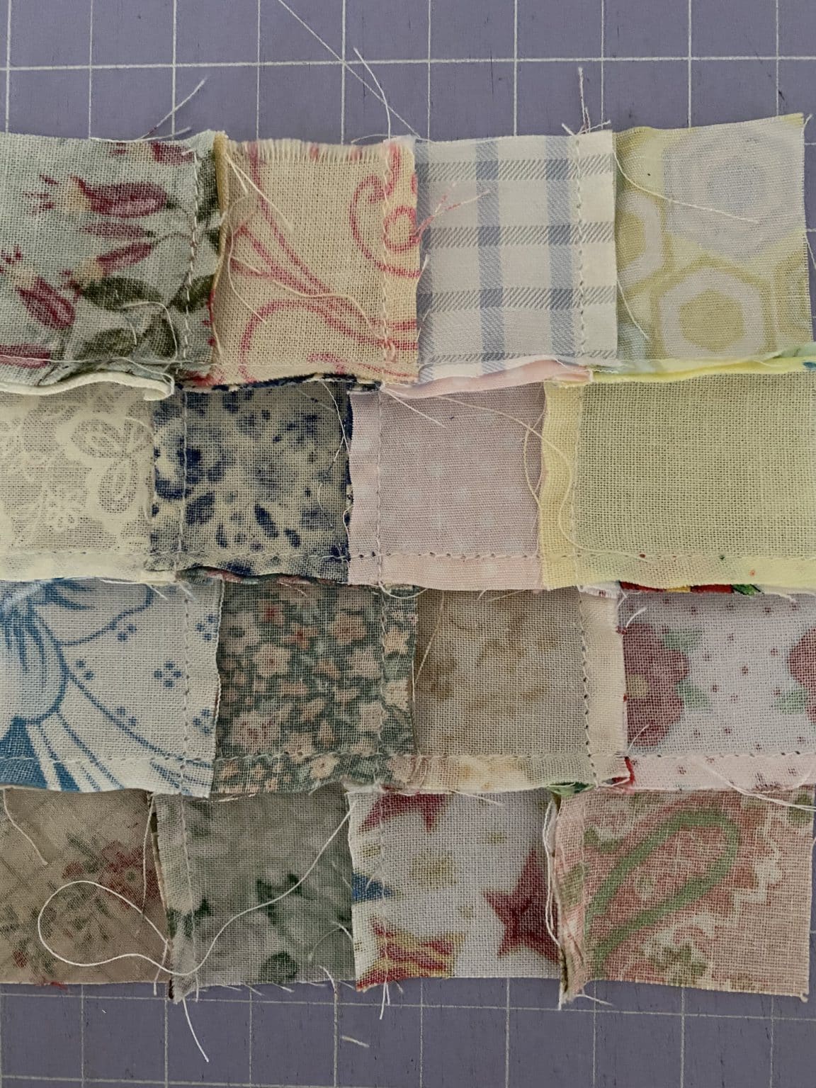 Nesting Quilt Block Seams