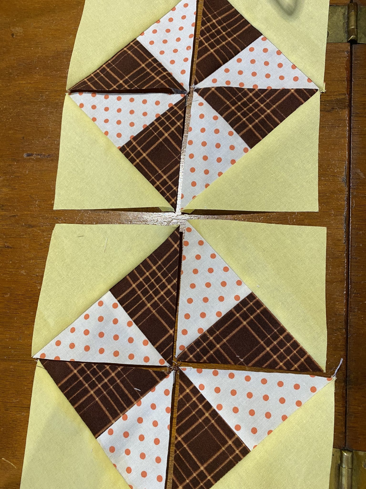 Pinwheels On Point Blocks Made Easy