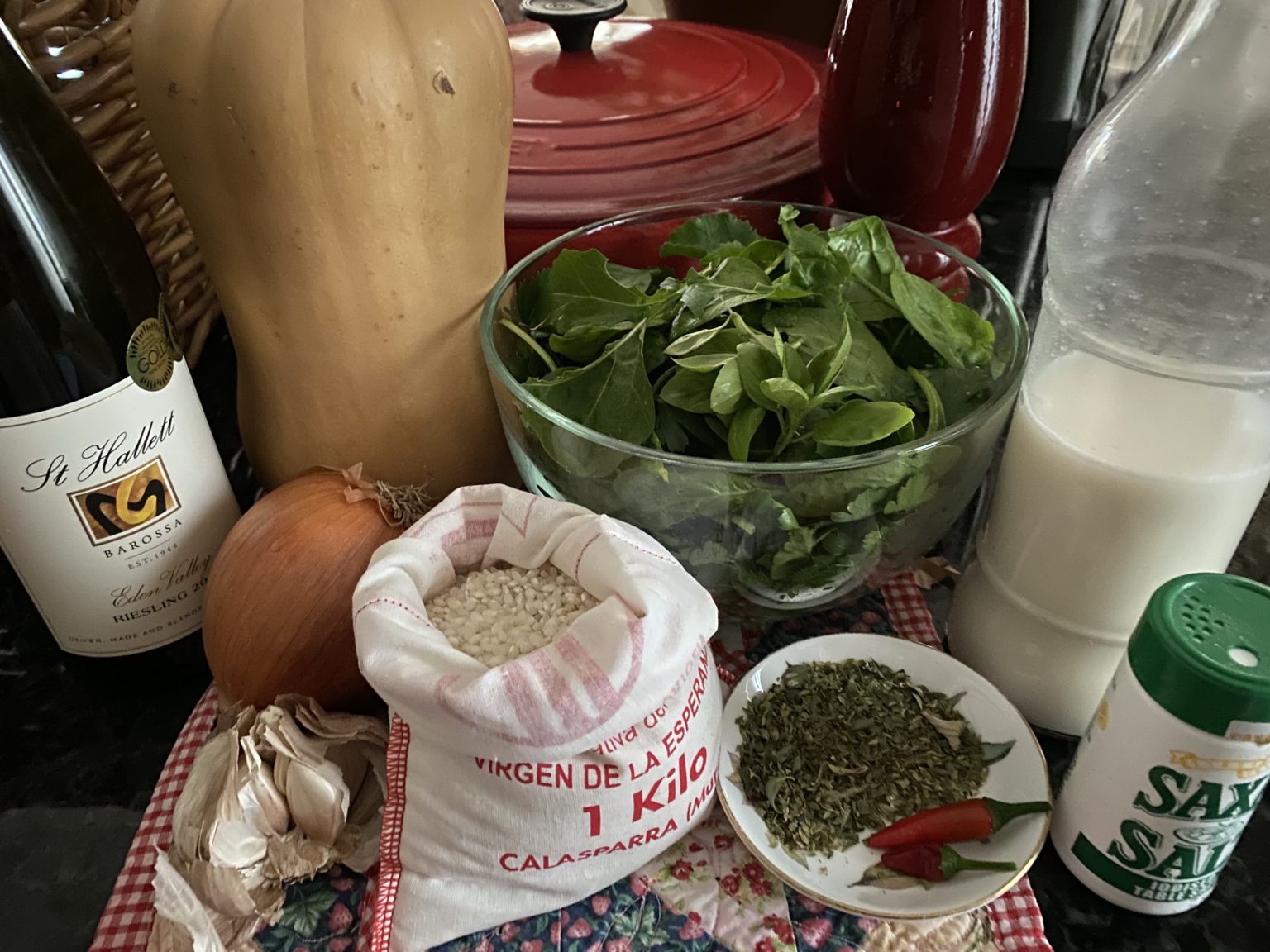 Roast Pumpkin Risotto No Oil