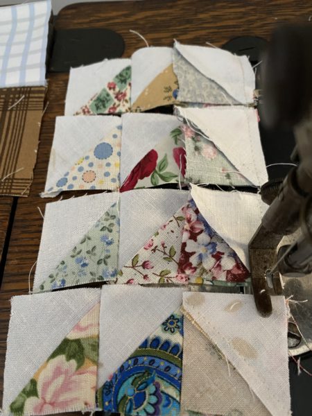 Scrappy Quilted Coastal Coasters | susies-scraps.com