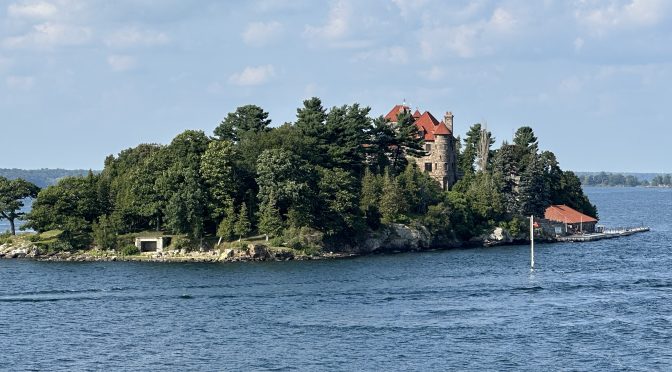 Singer Castle on Dark Island