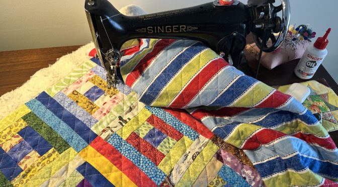 Working with Geometry Quilting Courthouse Steps