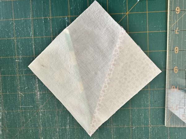 Crazy Little Triangles Block susies-scraps.com