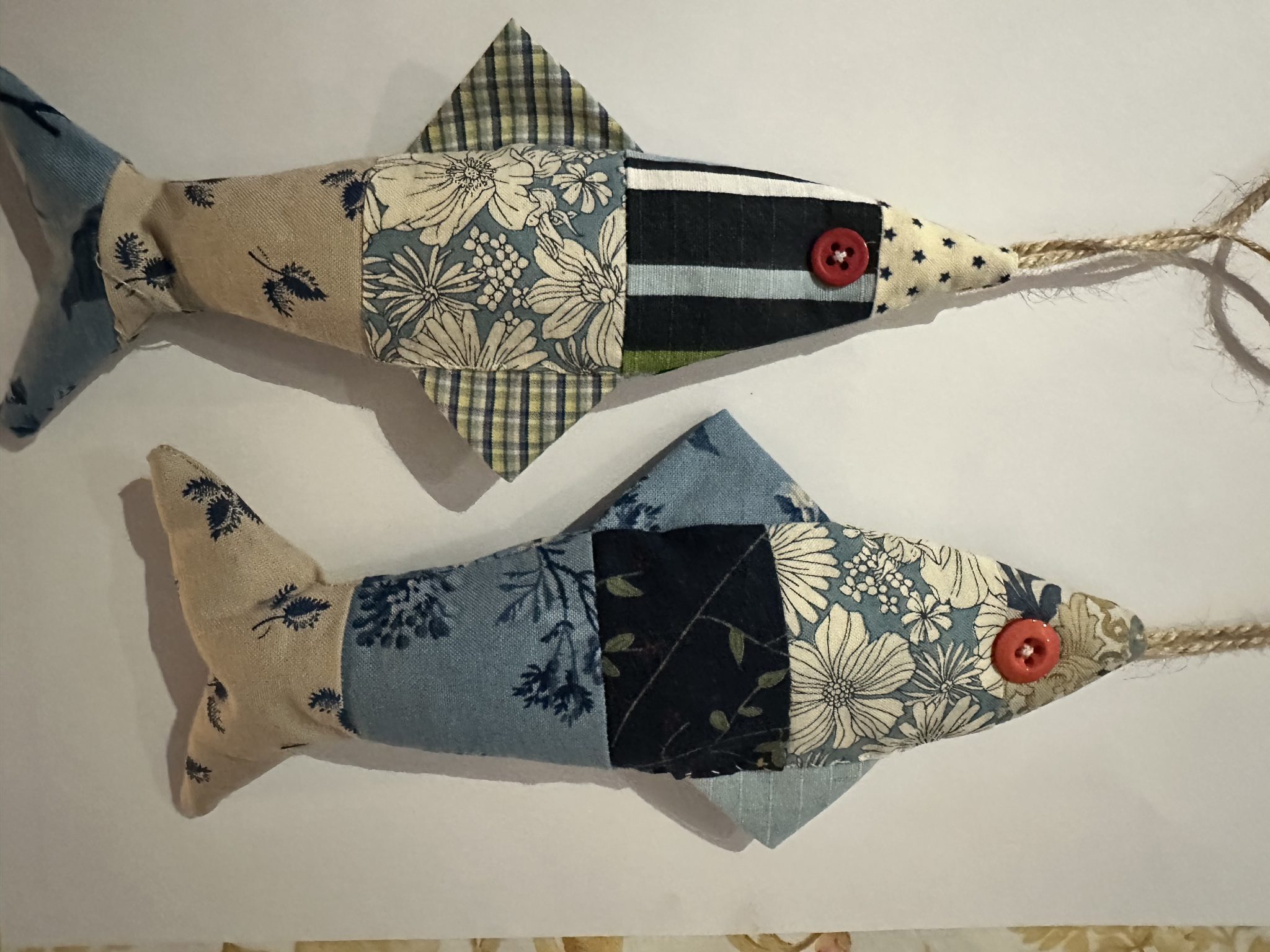 Clove and Lavender Fish susies-scraps.com